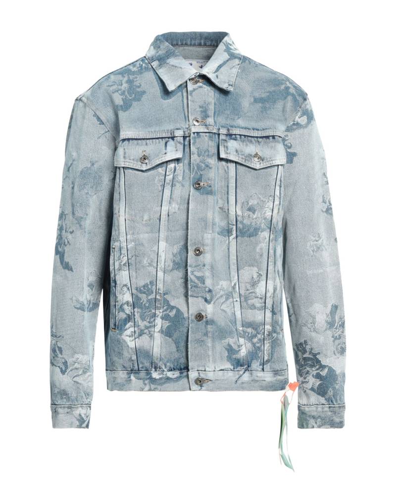 OFF-WHITE™ Jeansjacke/-mantel Herren Blau von OFF-WHITE™