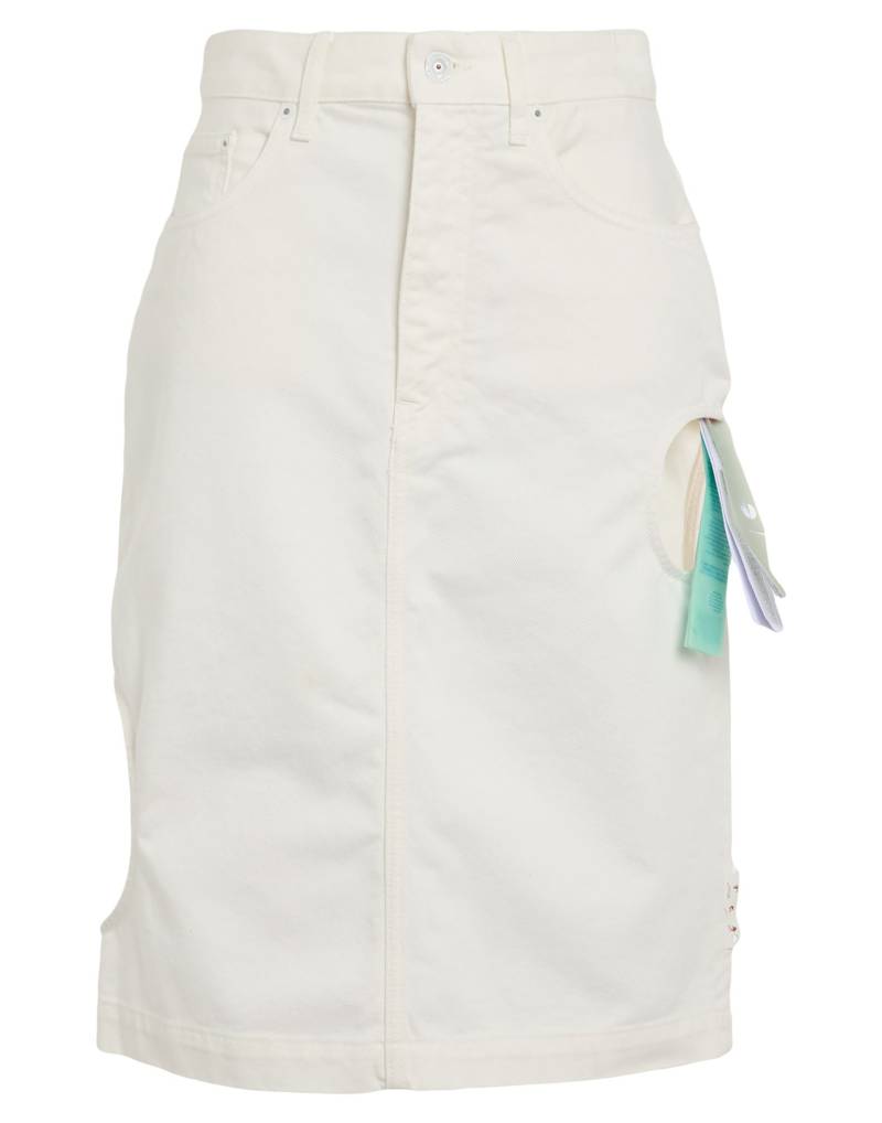 OFF-WHITE™ Jeansrock Damen Elfenbein von OFF-WHITE™