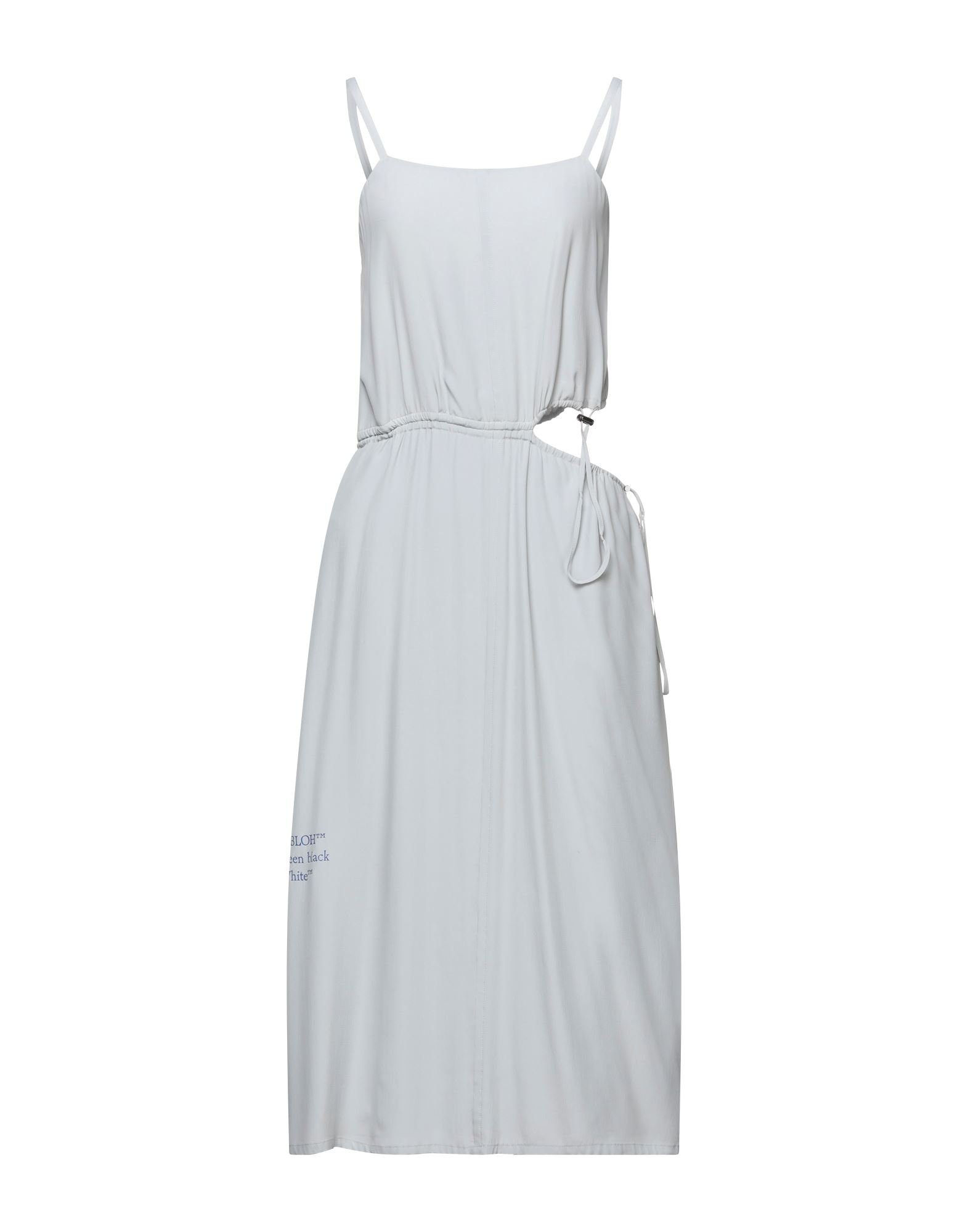 OFF-WHITE™ Midi-kleid Damen Hellgrau von OFF-WHITE™