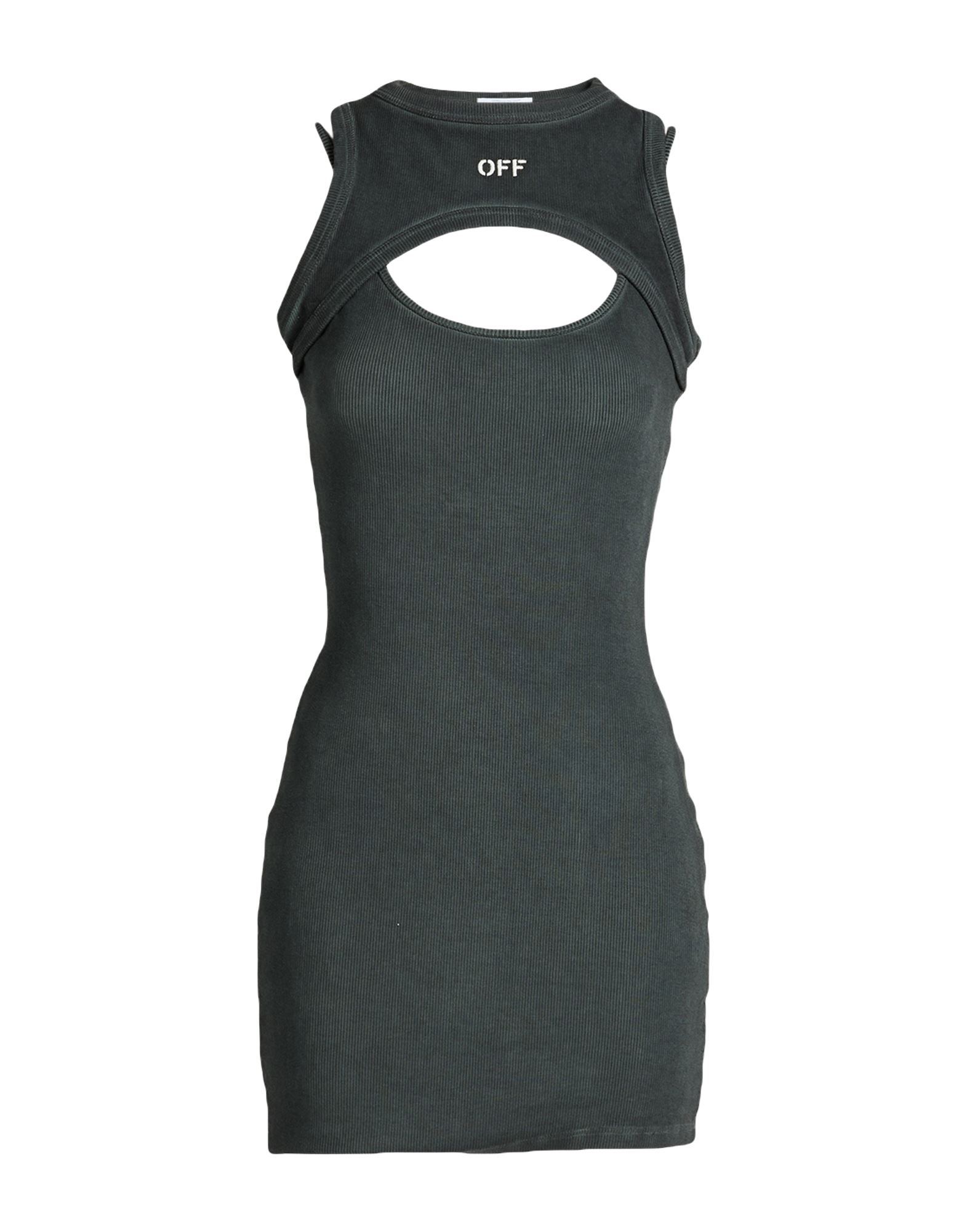 OFF-WHITE™ Mini-kleid Damen Braungrau von OFF-WHITE™