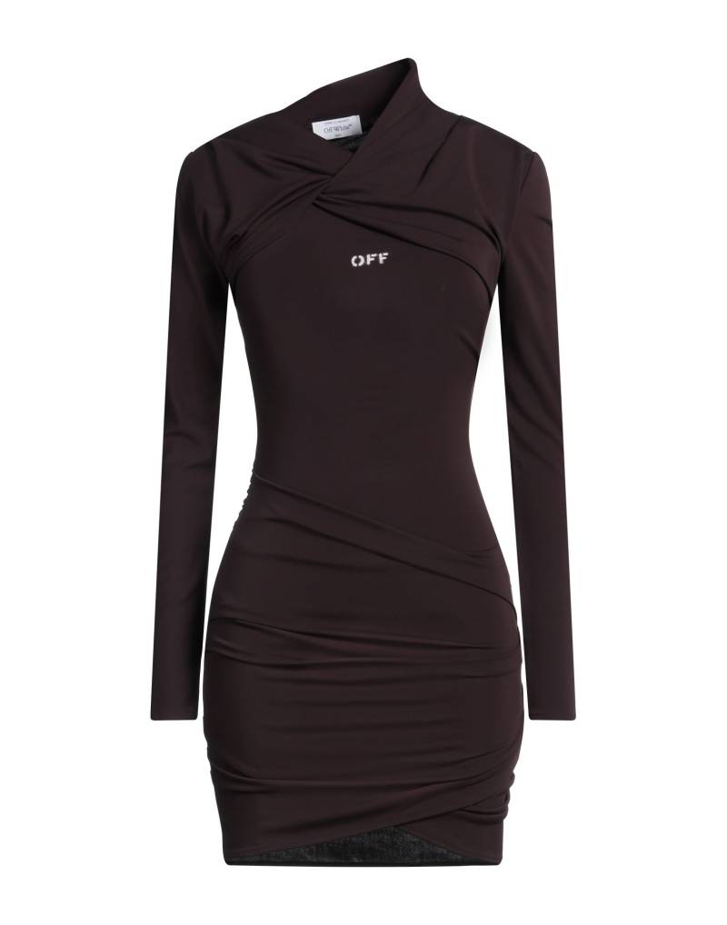 OFF-WHITE™ Mini-kleid Damen Dunkelbraun von OFF-WHITE™