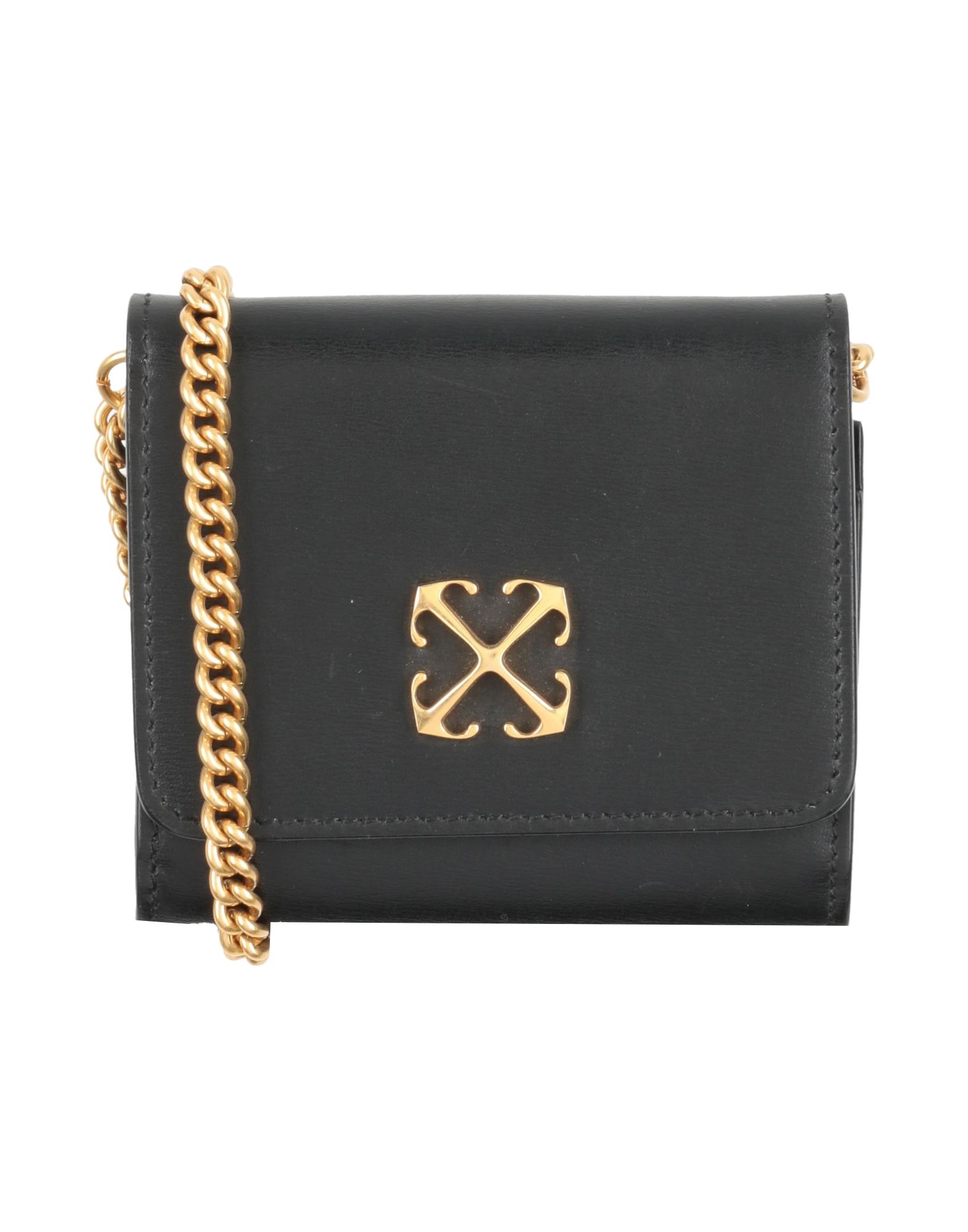 OFF-WHITE™ Portemonnaie Mit Tragriemen Damen Schwarz von OFF-WHITE™