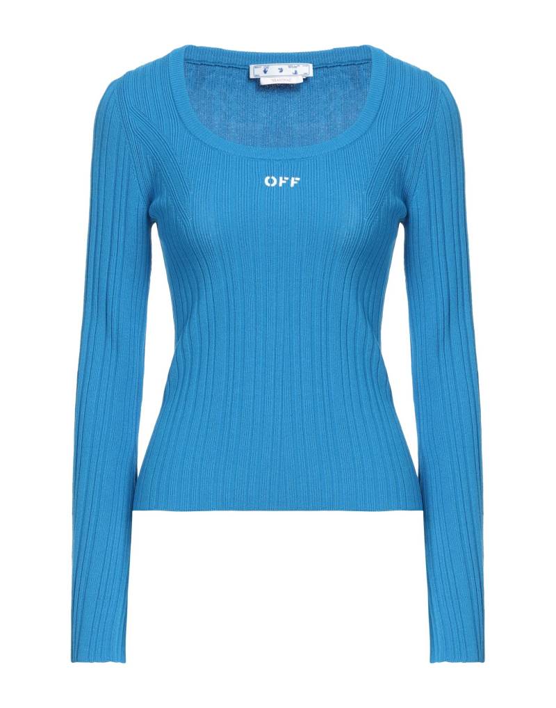 OFF-WHITE™ Pullover Damen Azurblau von OFF-WHITE™