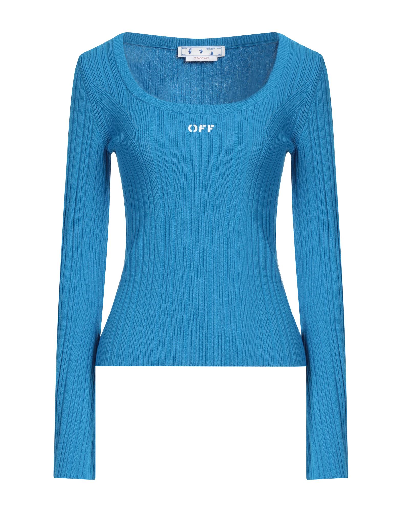 OFF-WHITE™ Pullover Damen Azurblau von OFF-WHITE™