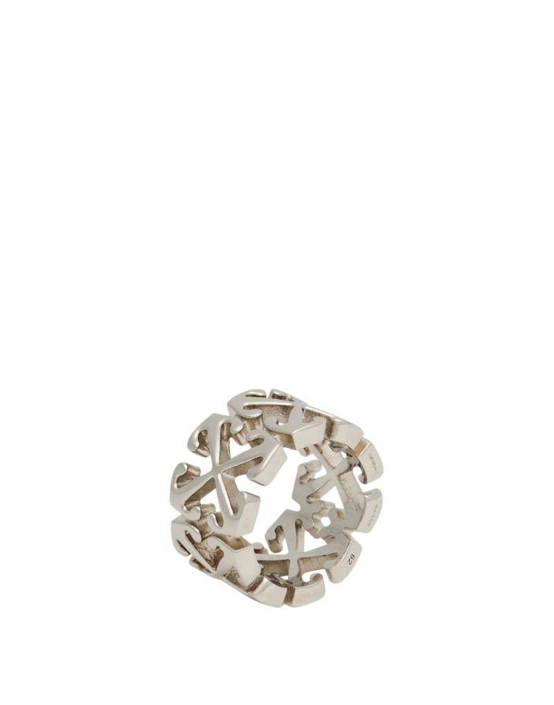 OFF-WHITE™ Ring Herren Silber von OFF-WHITE™