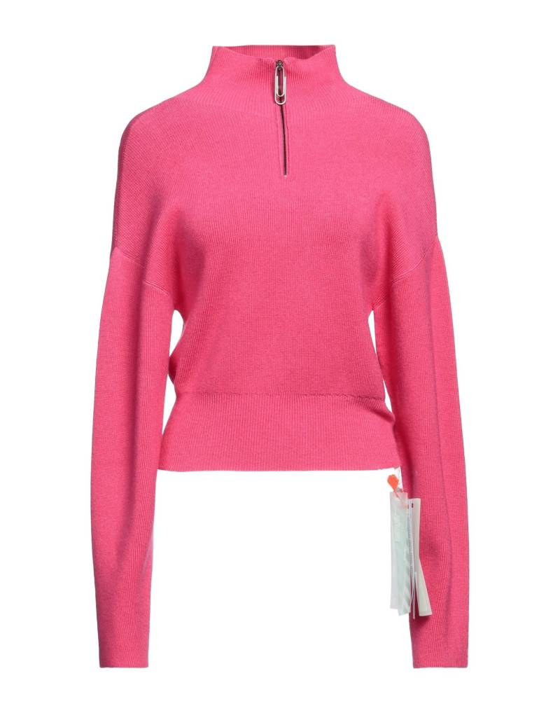 OFF-WHITE™ Rollkragenpullover Damen Fuchsia von OFF-WHITE™
