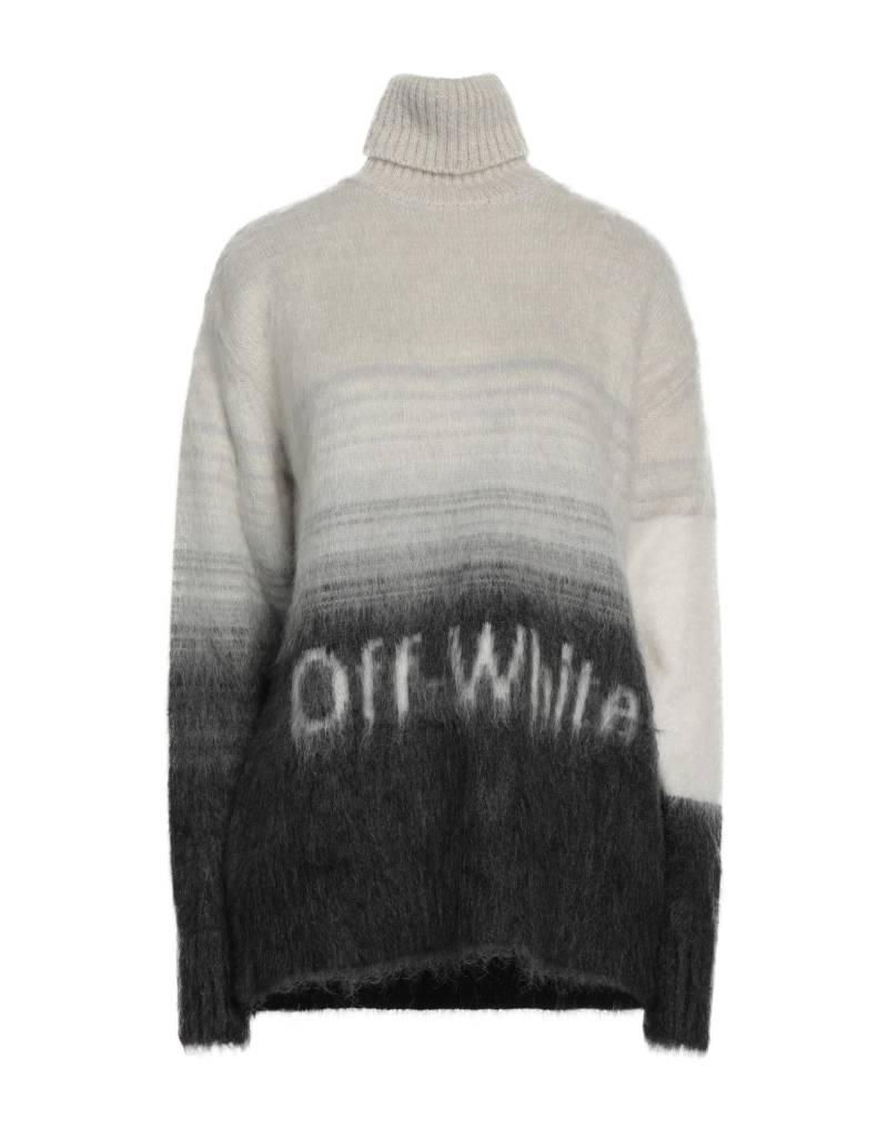 OFF-WHITE™ Rollkragenpullover Damen Hellgrau von OFF-WHITE™