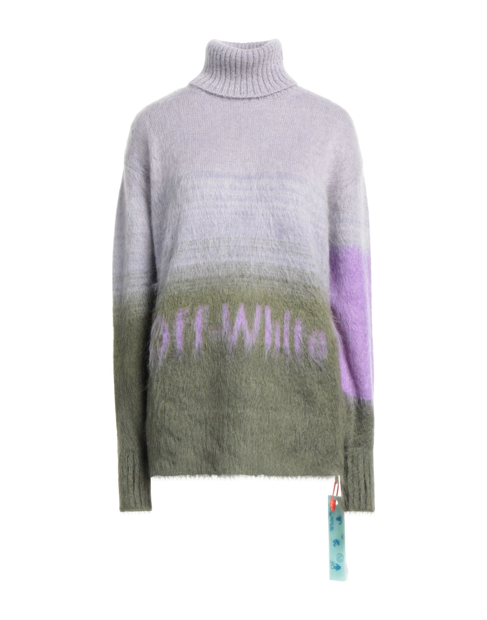 OFF-WHITE™ Rollkragenpullover Damen Lila von OFF-WHITE™