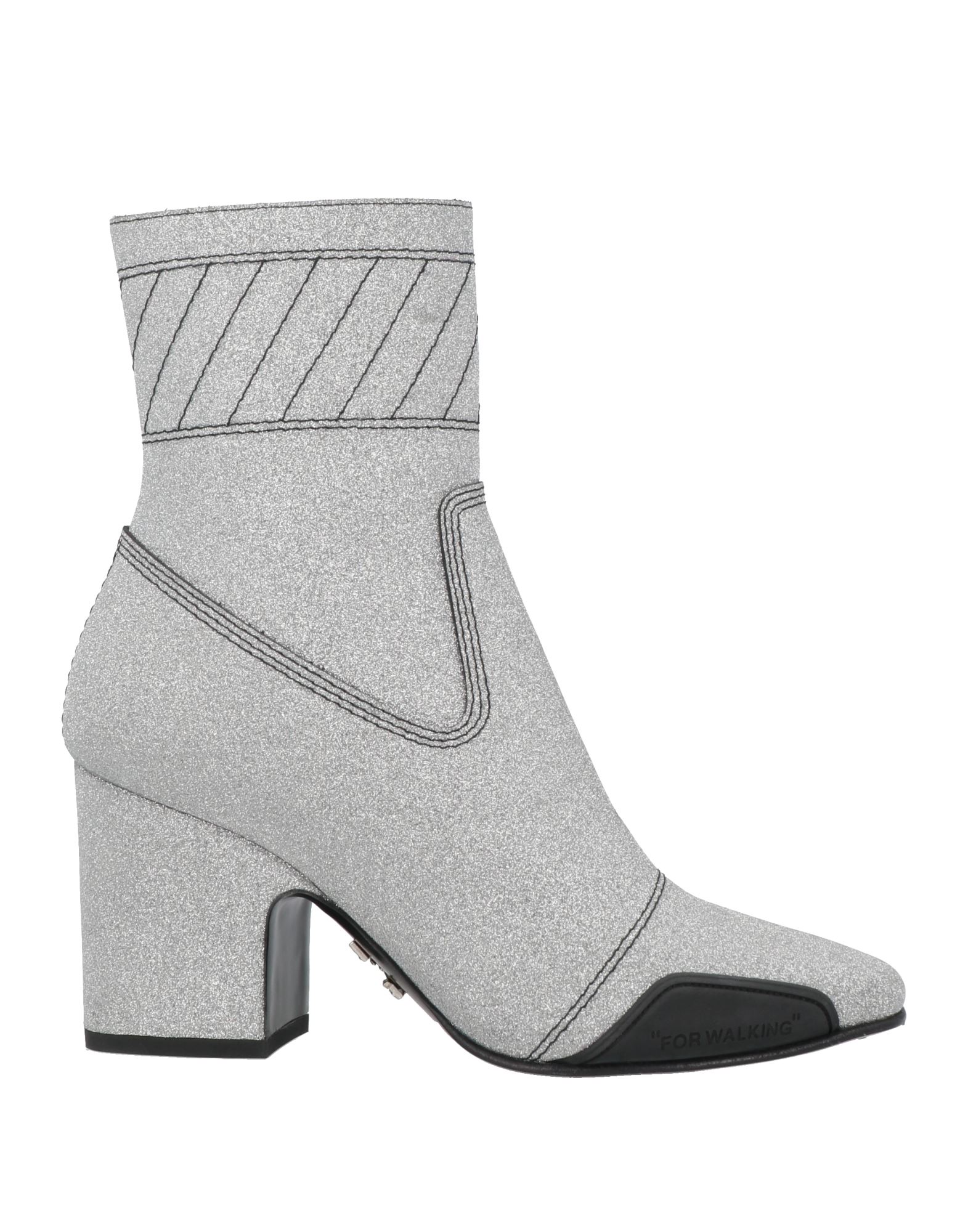 OFF-WHITE™ Stiefelette Damen Silber von OFF-WHITE™