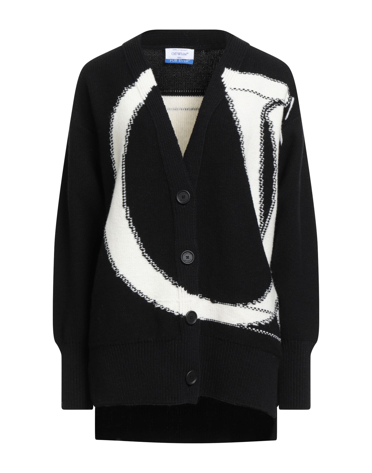 OFF-WHITE™ Strickjacke Damen Schwarz von OFF-WHITE™