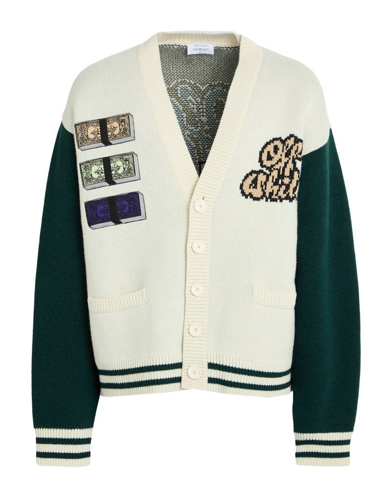 OFF-WHITE™ Strickjacke Herren Cremeweiß von OFF-WHITE™