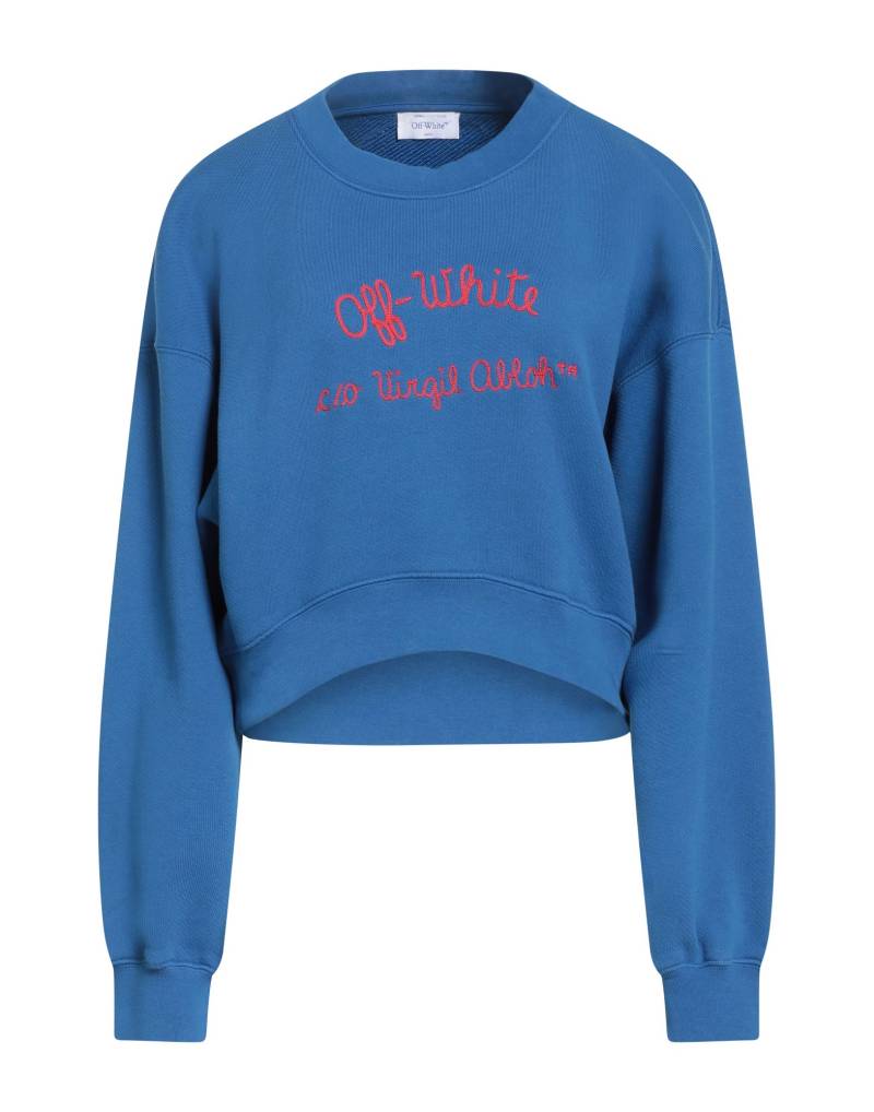 OFF-WHITE™ Sweatshirt Damen Blau von OFF-WHITE™