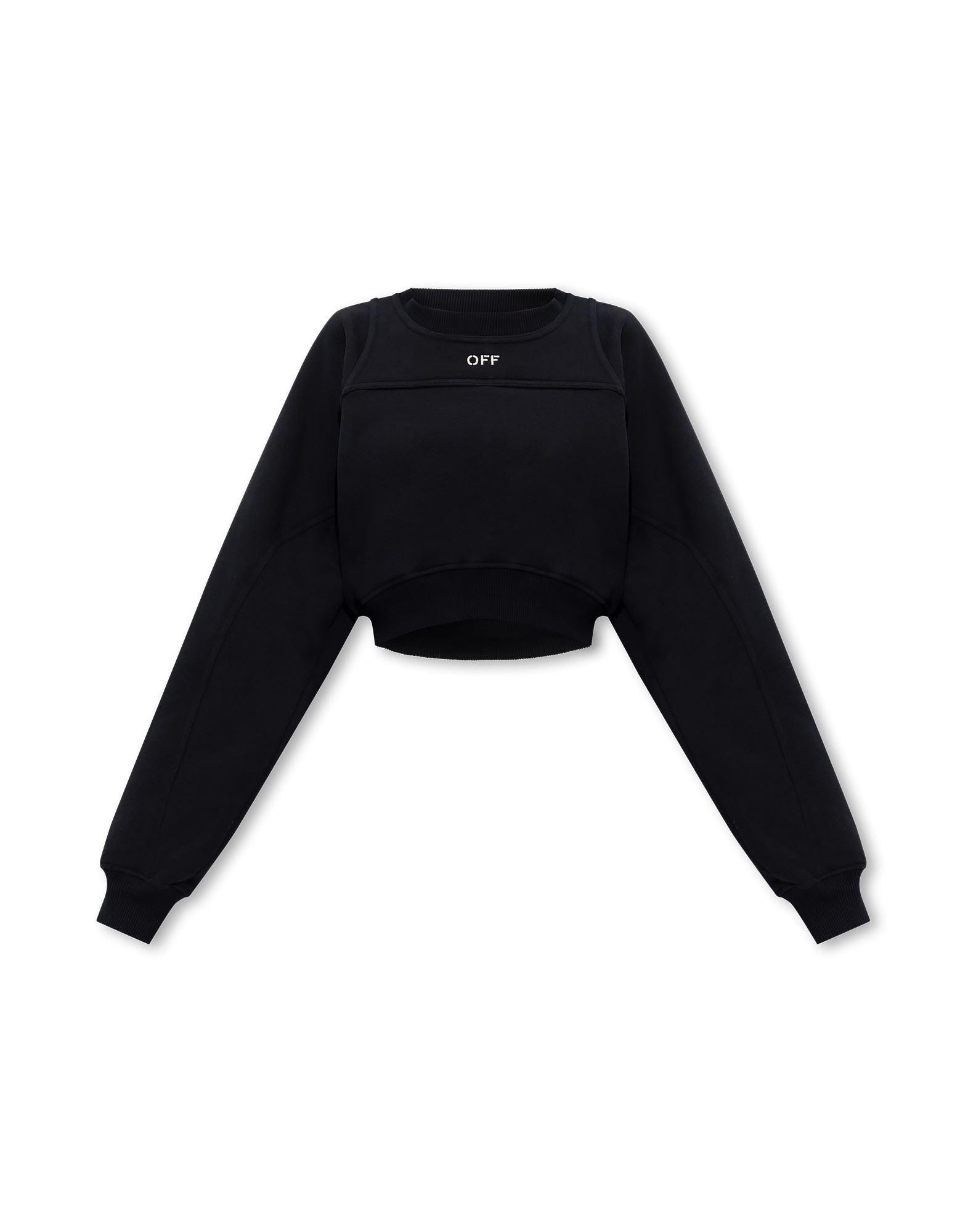 OFF-WHITE™ Sweatshirt Damen Schwarz von OFF-WHITE™