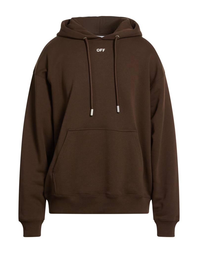 OFF-WHITE™ Sweatshirt Herren Dunkelbraun von OFF-WHITE™