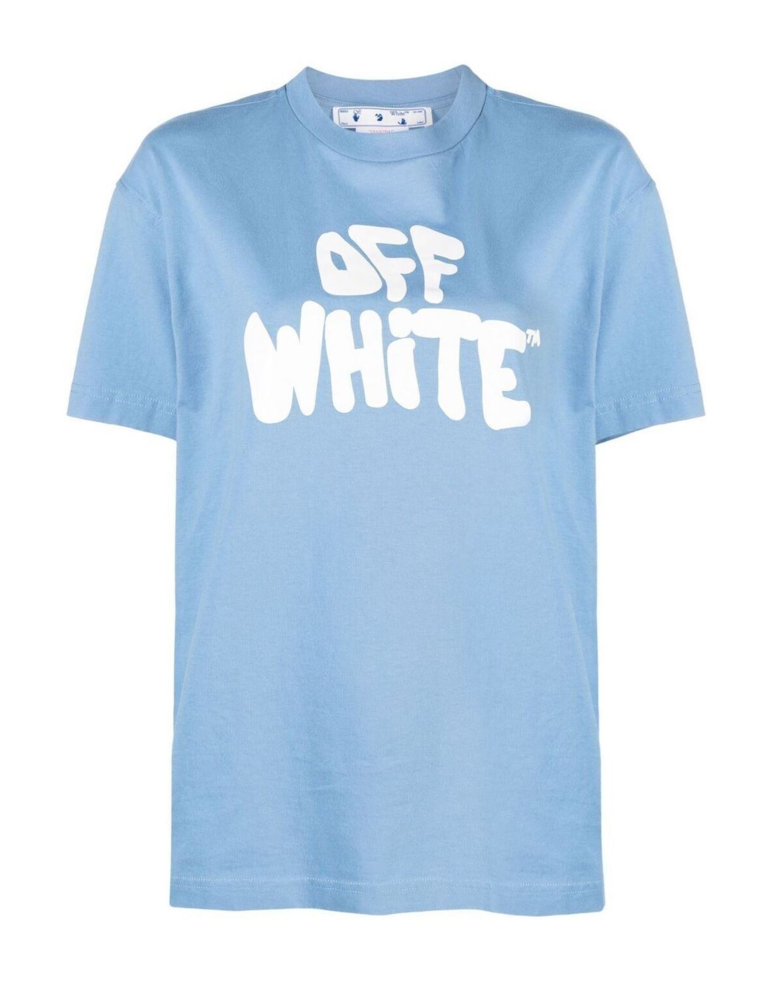 OFF-WHITE™ T-shirts Damen Blau von OFF-WHITE™
