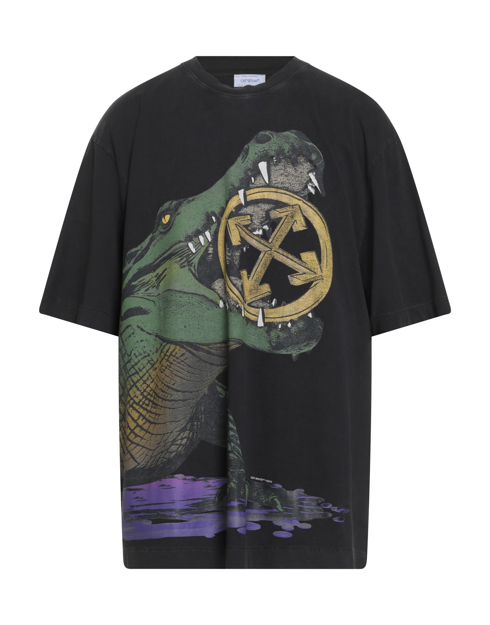 OFF-WHITE™ T-shirts Herren Braungrau von OFF-WHITE™