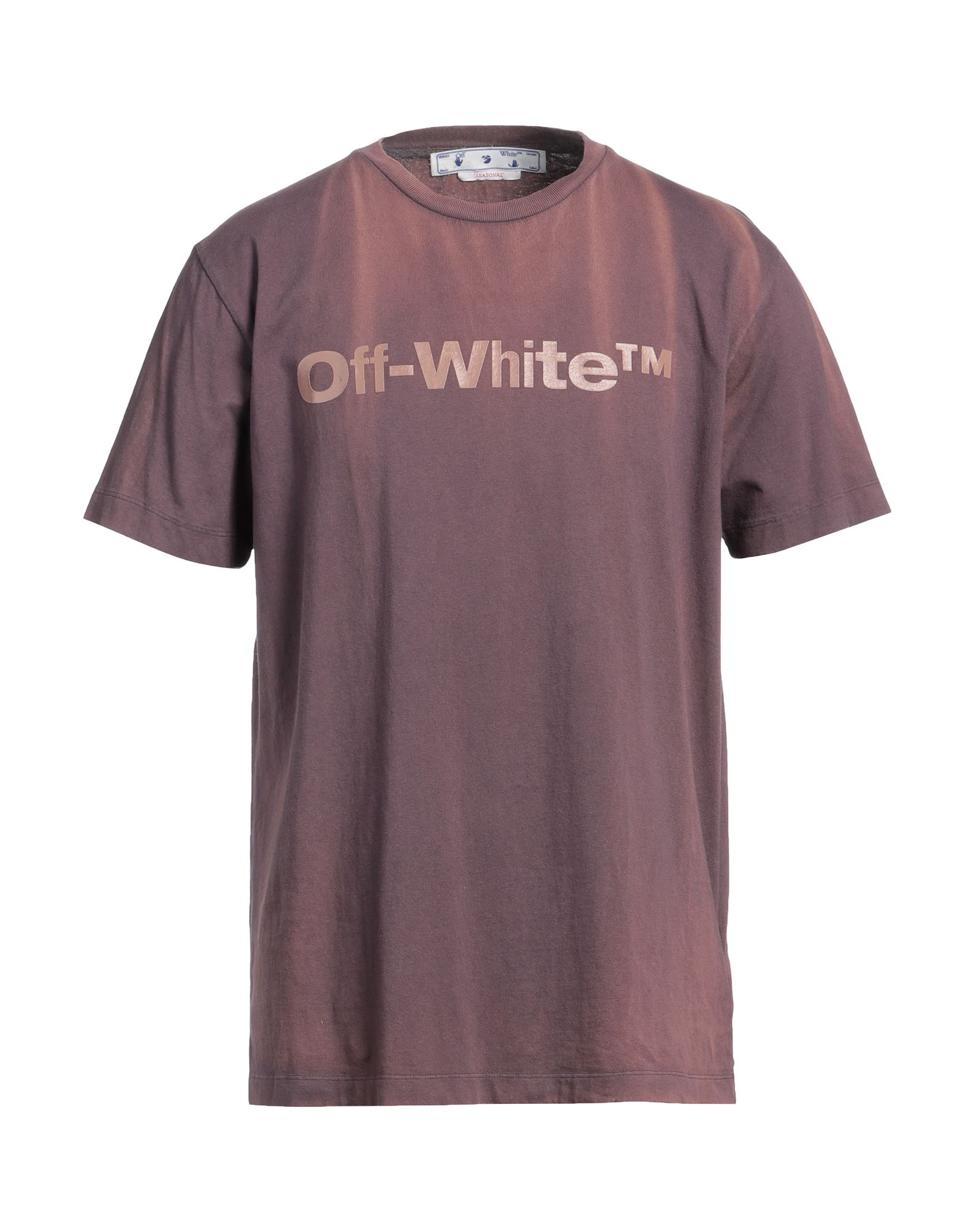 OFF-WHITE™ T-shirts Herren Pflaume von OFF-WHITE™