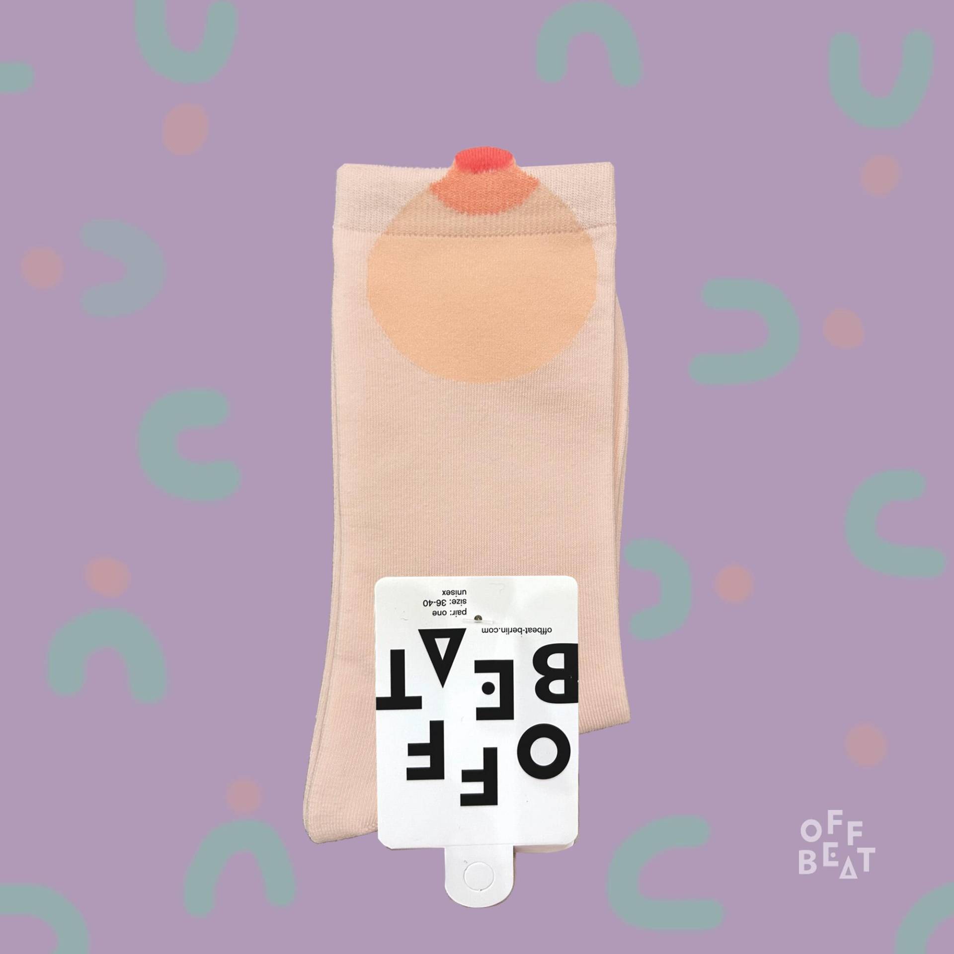 Pop-Out-Socken-Brust | Aus 75% Gekämmter Baumwolle Pop-Out-Socken-Brust | Aus 75% Gekämmter Baumwolle von OFFBEATberlin