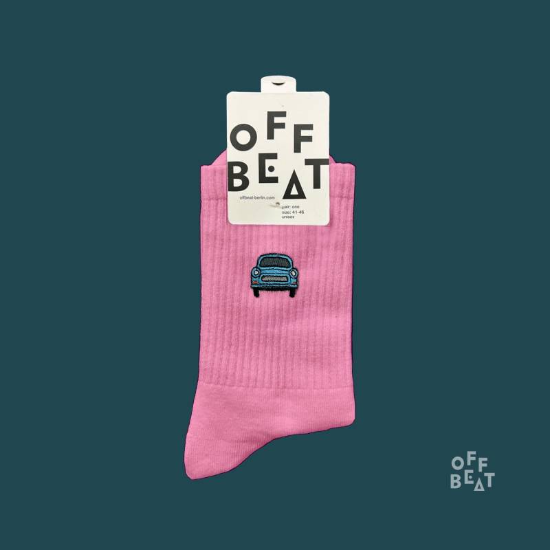 Vintage Car Socken Gestickt | Aus 75% Gekämmter Baumwolle von OFFBEATberlin