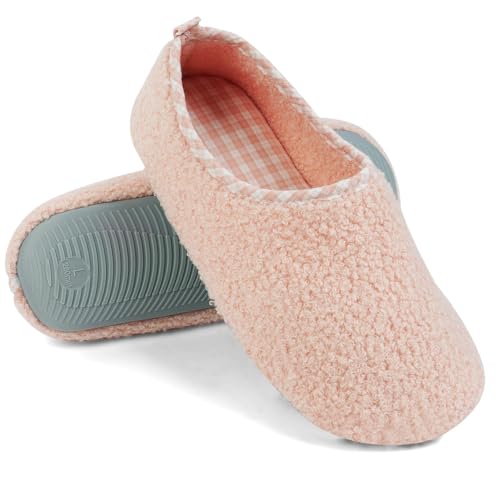 OFFCUP Damen Hausschuhe Memory Foam Hausschuhe Winter Hausschuhe Warme Pantoffeln Damen Baumwolle Pantoffeln Plüsch Hausschuhe mit Polar Fleece-Futter von OFFCUP
