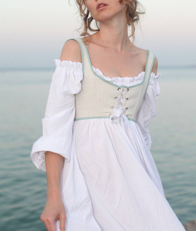 Gobelin Korsett, Kurzkorsett, Regency Korsett von OFFICESEVENshop