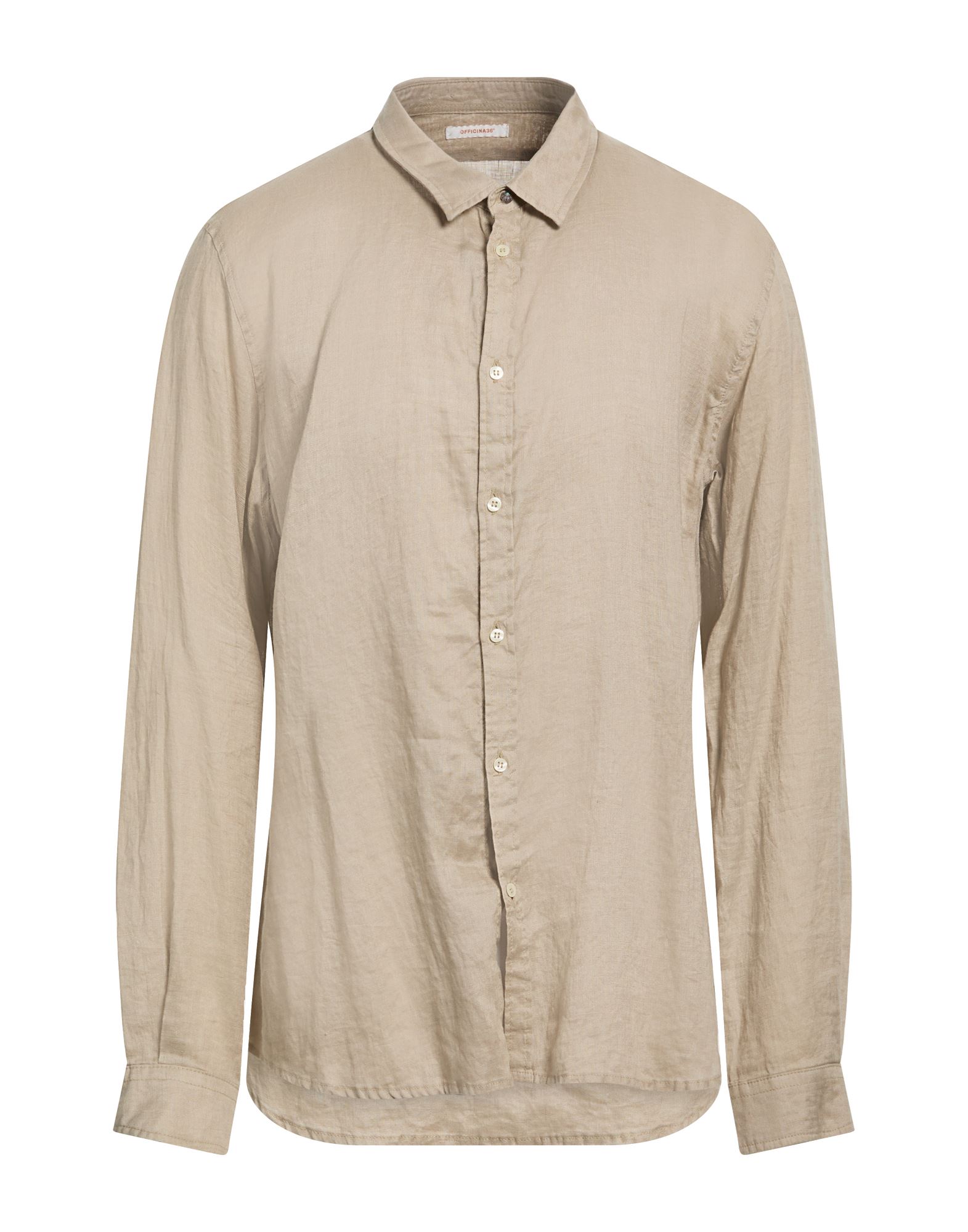 OFFICINA 36 Hemd Herren Hellbraun von OFFICINA 36
