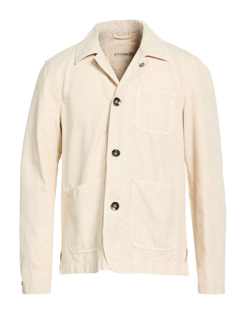OFFICINA 36 Jacke & Anorak Herren Cremeweiß von OFFICINA 36