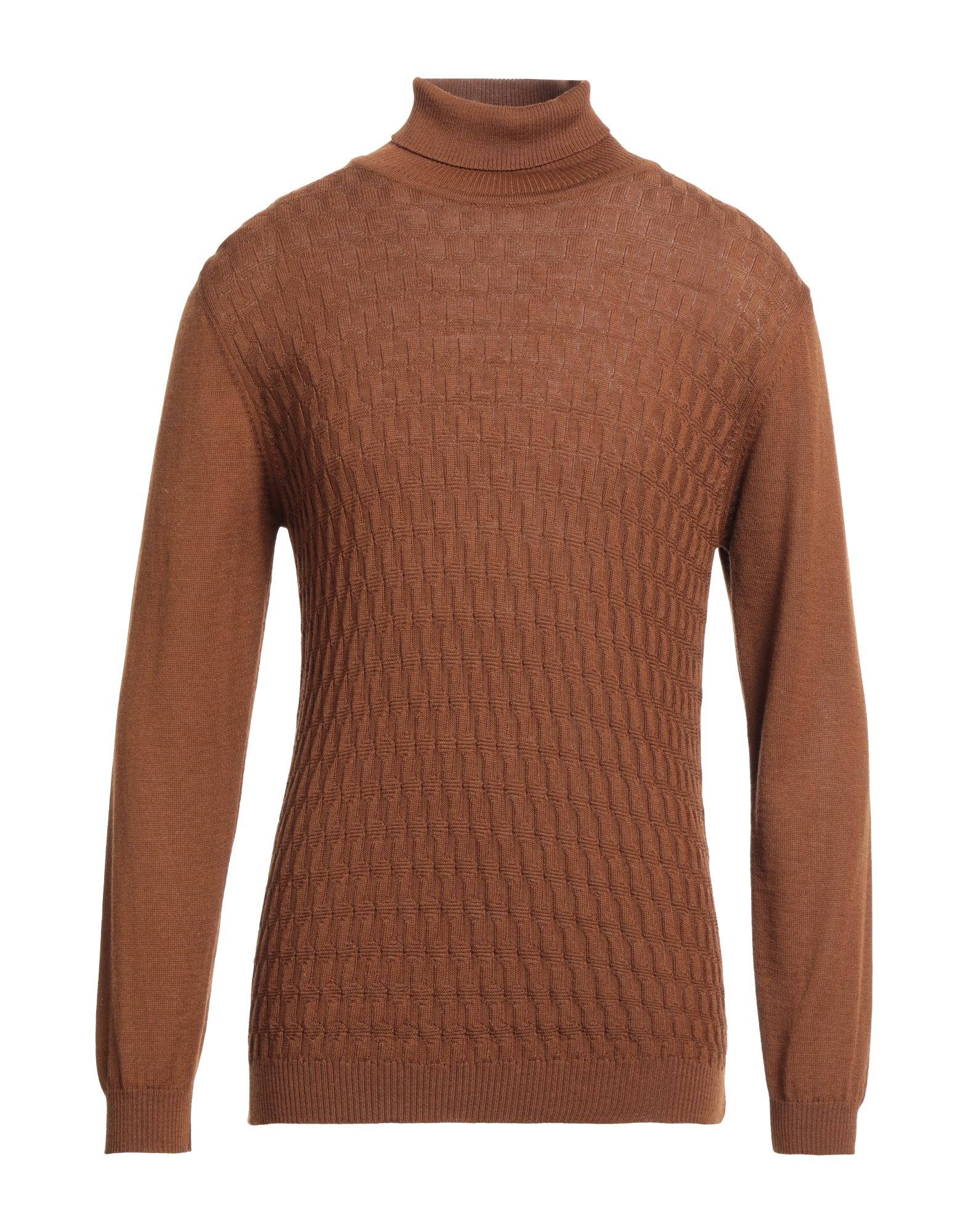 OFFICINA 36 Rollkragenpullover Herren Braun von OFFICINA 36