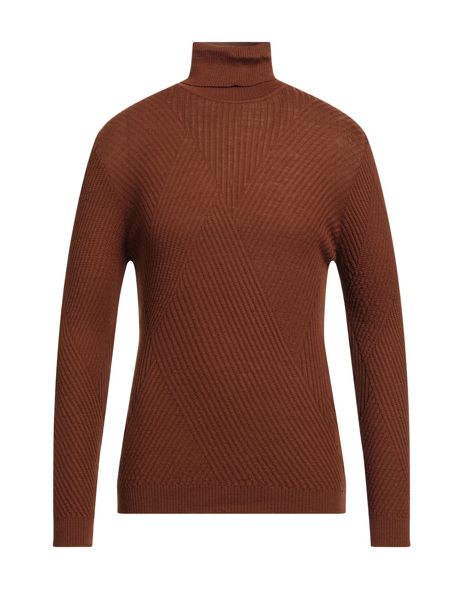 OFFICINA 36 Rollkragenpullover Herren Braun von OFFICINA 36