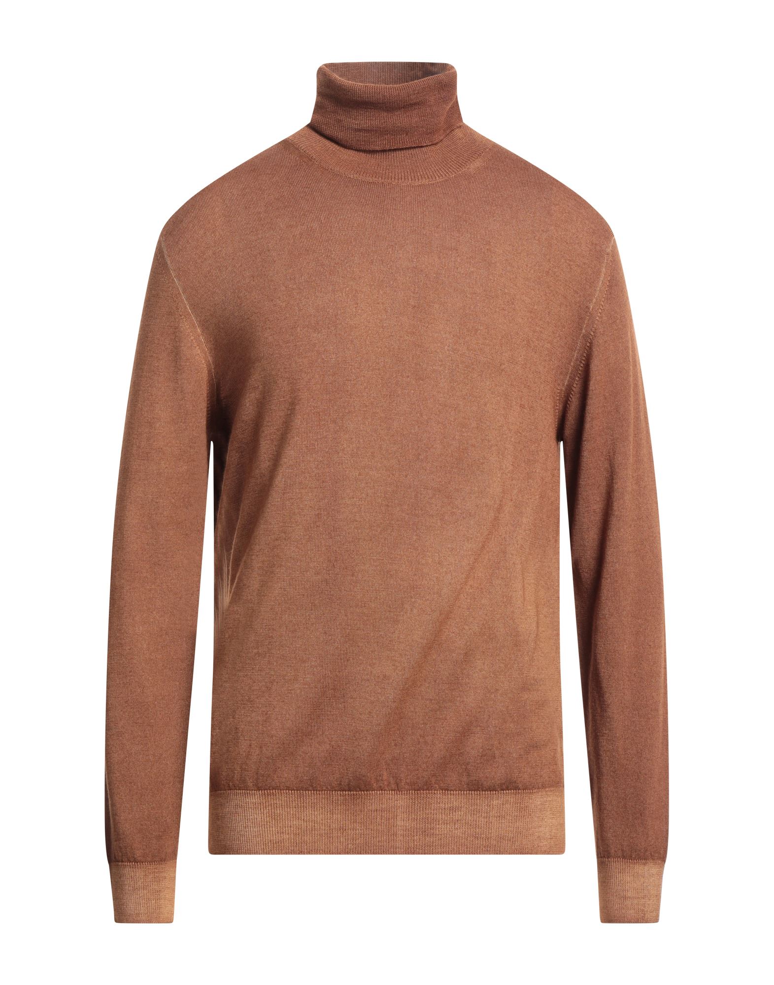 OFFICINA 36 Rollkragenpullover Herren Braun von OFFICINA 36