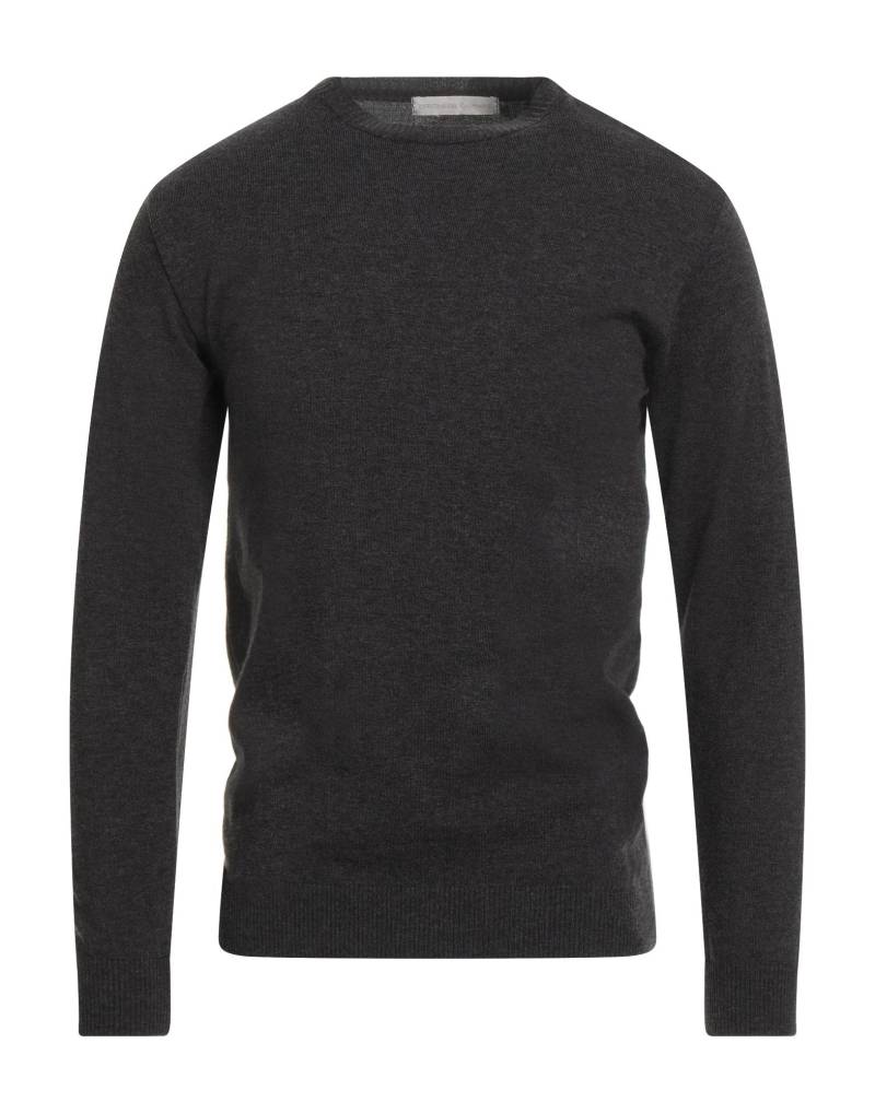 OFFICINE DEL CASHMERE Pullover Herren Braungrau von OFFICINE DEL CASHMERE