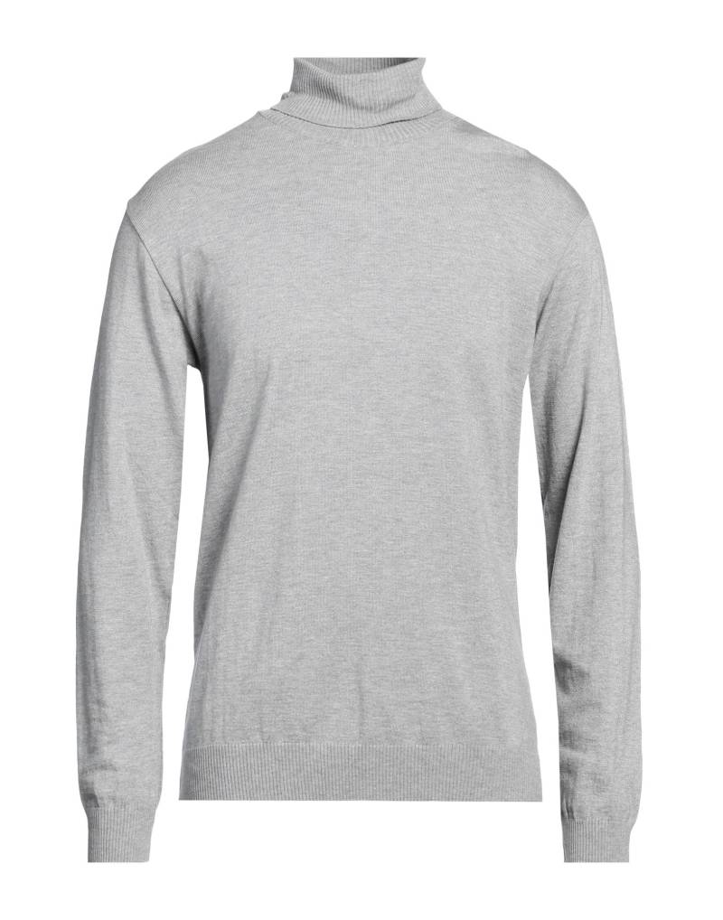 OFFICINE DEL CASHMERE Rollkragenpullover Herren Hellgrau von OFFICINE DEL CASHMERE