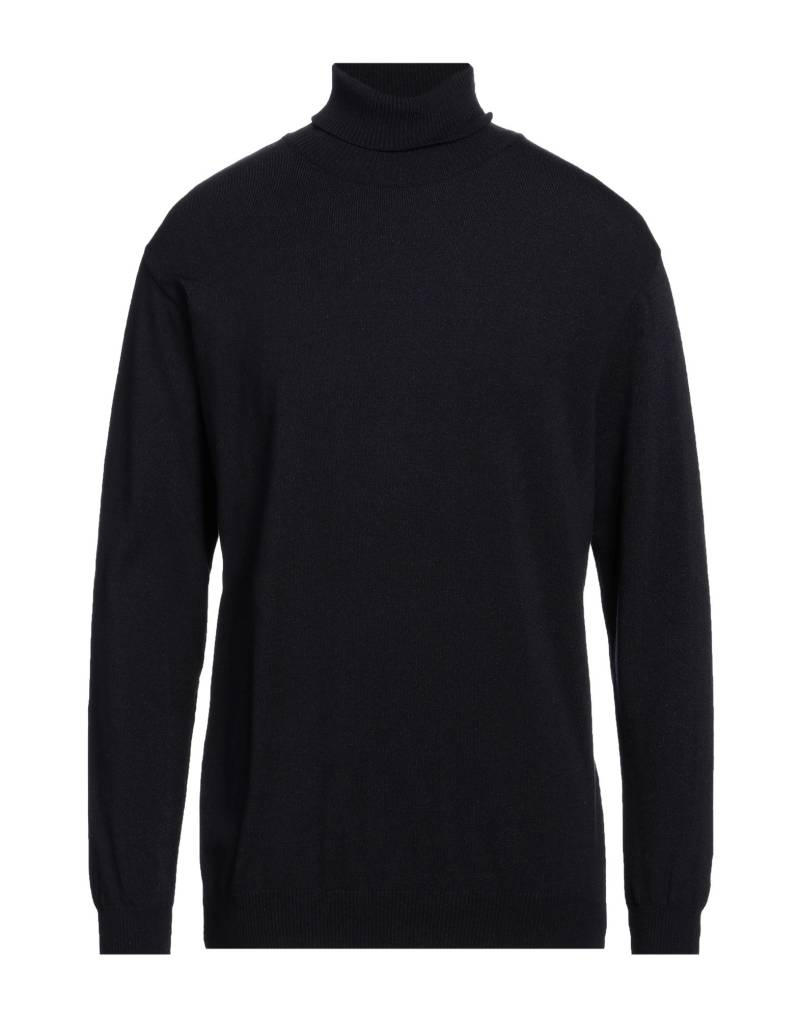 OFFICINE DEL CASHMERE Rollkragenpullover Herren Nachtblau von OFFICINE DEL CASHMERE