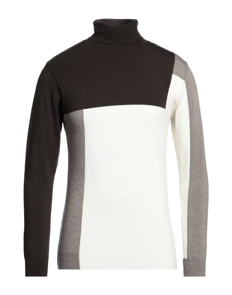 OFFICINE DEL CASHMERE Rollkragenpullover Herren Schokobraun von OFFICINE DEL CASHMERE