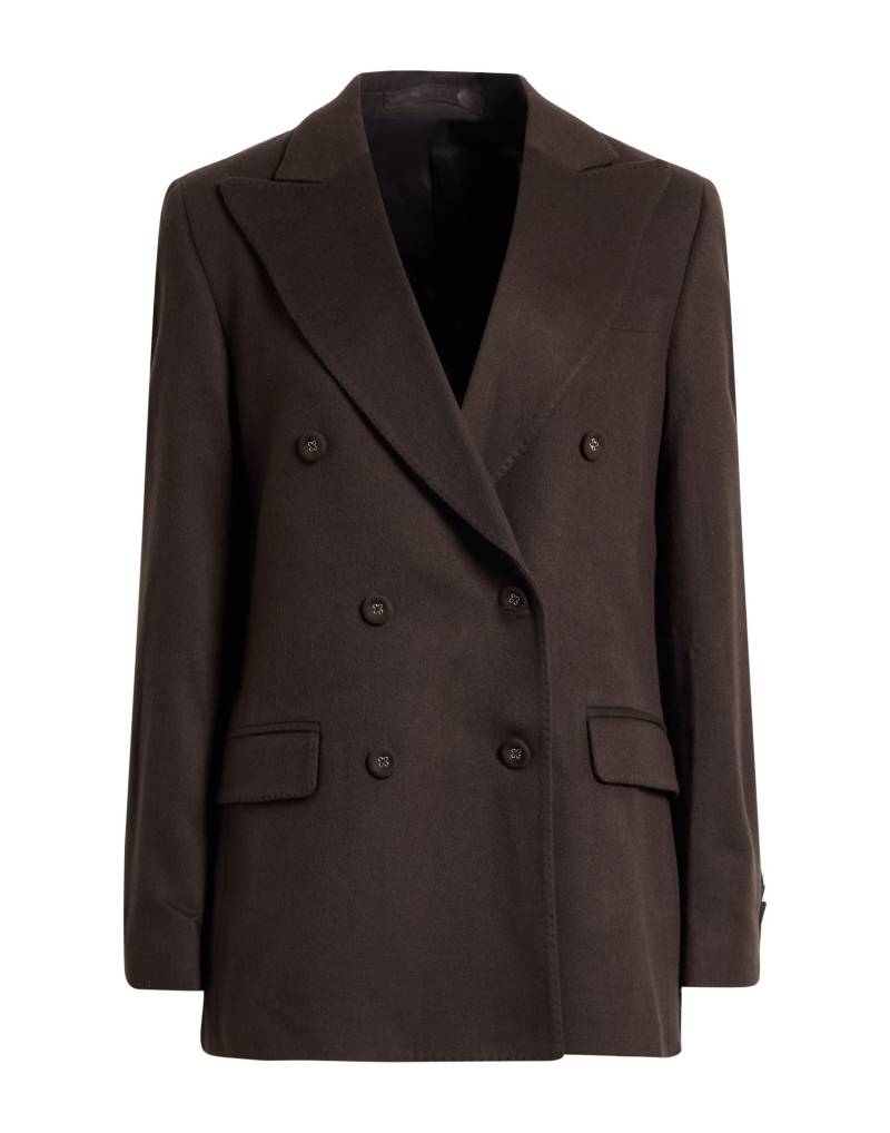 OFFICINE GÉNÉRALE Blazer Damen Dunkelbraun von OFFICINE GÉNÉRALE