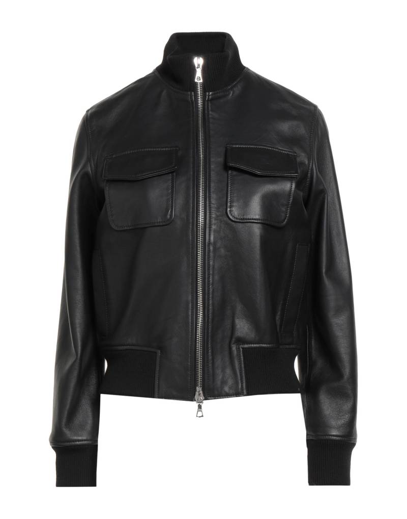 OFFICINE GÉNÉRALE Jacke & Anorak Damen Schwarz von OFFICINE GÉNÉRALE