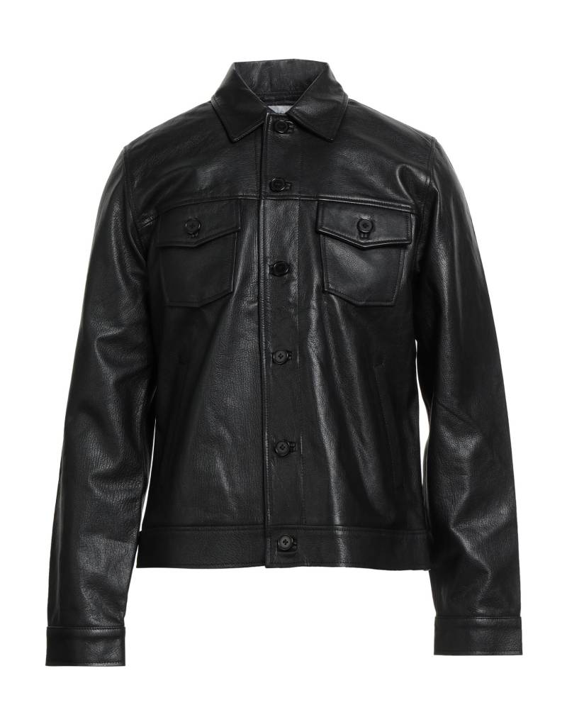OFFICINE GÉNÉRALE Jacke & Anorak Herren Schwarz von OFFICINE GÉNÉRALE