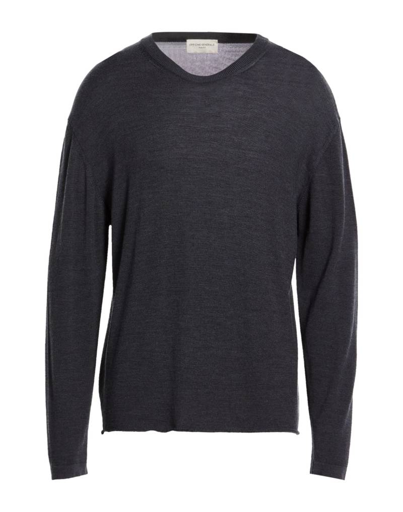OFFICINE GÉNÉRALE Pullover Herren Nachtblau von OFFICINE GÉNÉRALE