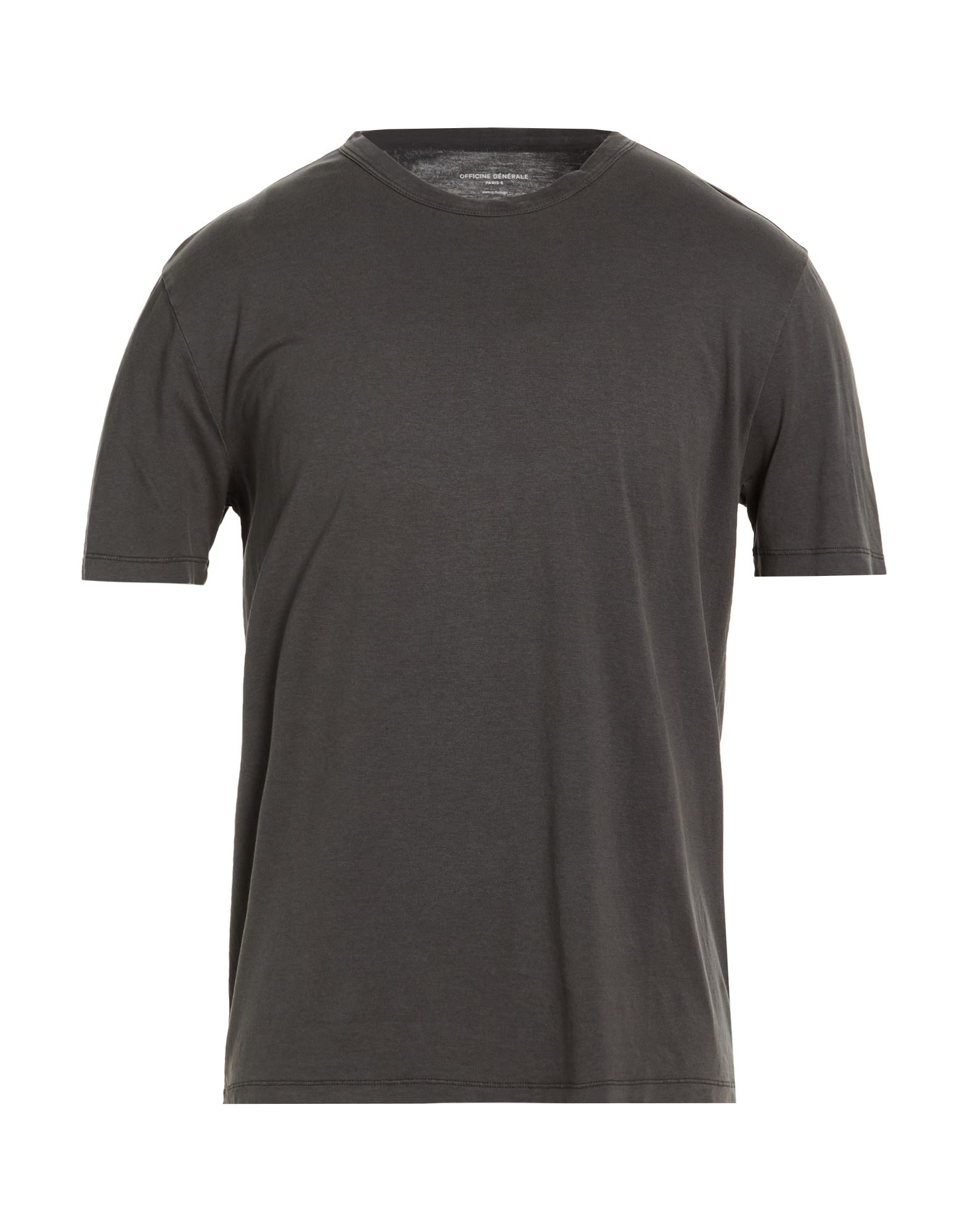 OFFICINE GÉNÉRALE T-shirts Herren Braungrau von OFFICINE GÉNÉRALE