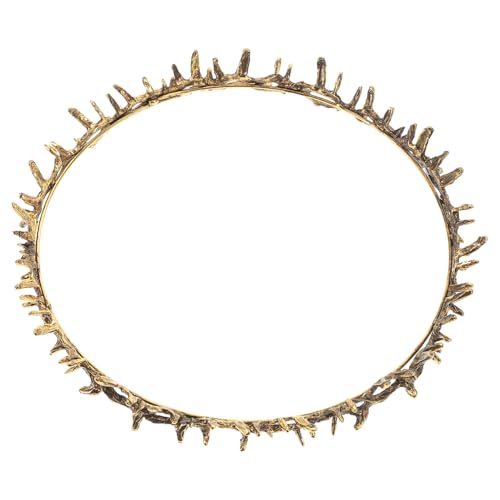 OFFIGAM Mittelalterliche Krone Aus Metall Für Renaissance-veranstaltungen -stirnband-krone Kopfschmuck Für Damen Und Herren Cosplay Prop von OFFIGAM