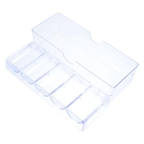 OFFIGAM 1 Stück Box Chipbox Chipschalen Pokerchiphalter Chiphüllen Klare Chipaufbewahrung Pp Organizer Hülle Kleinteilebehälter Pp Behälter Kleiner Mahjong Behälter OFFIGAM 1 Stück Box Chipbox Chipschalen Pokerchiphalter Chiphüllen Klare Chipaufbewahrung Pp Organizer Hülle Kleinteilebehälter Pp Behälter Kleiner Mahjong Behälter von OFFIGAM