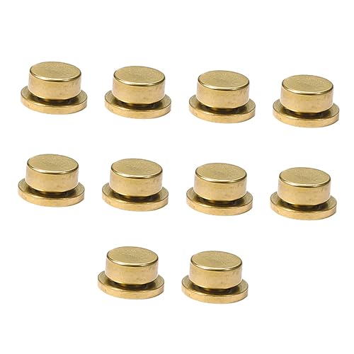 OFFIGAM 10 Stück Hochgeschwindigkeits Rotations Nagel Dekor Kupfer Schmuck Accessoire Für Damen Vielseitiges Nagelzubehör Für Kreative Nagelkunst Einfach Zu Verwenden Und Installieren von OFFIGAM