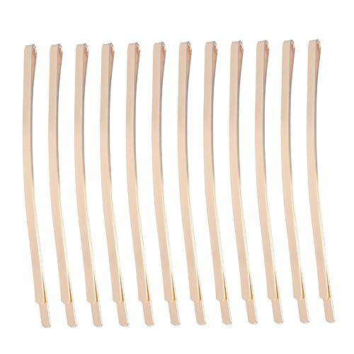 OFFIGAM 100 Stück Metall Haarspangen Einfache Bobby Pins Deko Haarnadeln für Mädchen und Frauen Haarschmuck für Verschiedene Anlässe Haare Zubehör von OFFIGAM
