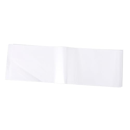 OFFIGAM 100Blätter Haarfärbemittel Papier Transparentes Färbe Trennpapier für Salon Wiederverwendbare Haarfärbe für Präzise Anwendung und Farbabdeckung von OFFIGAM