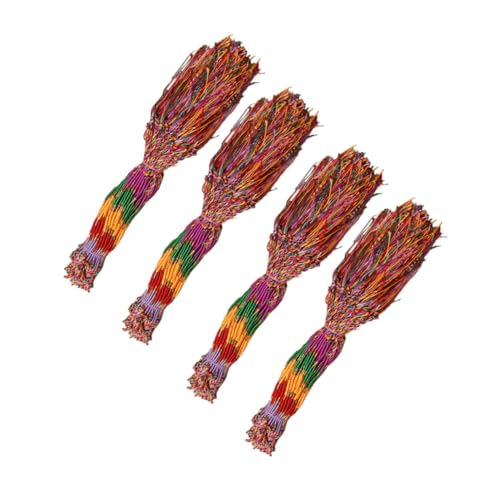 OFFIGAM 100Stücke Buntes Handgewebtes Armband Verstellbar Einzigartige Mode für Frauen und Männer für und Familie Zufällige Farben von OFFIGAM