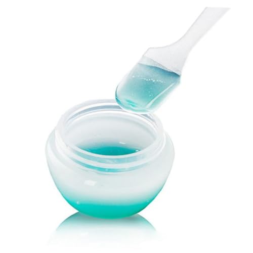 OFFIGAM 100stücke Wiederverwendbar Kosmetikspatel Frosted Tip Spatel Für Gesichtsmaske Und Make-up-anwendung Für Schönheitspflege Und Probenahme Komfortabler Griff - von OFFIGAM