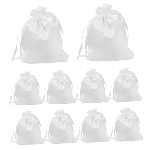 OFFIGAM 10stücke Perückentasche Mit Kordelzug Aufbewahrungstaschen Für Perücken Tragbare Stoffbeutel Organizer-beutel Für Mehrere Haarteile Reisetaschen Schlicht Und Praktisch von OFFIGAM