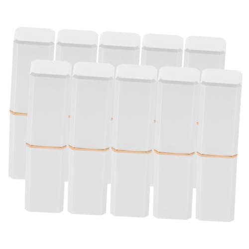 OFFIGAM 10stücke Wiederbefüllbare Lipgloss-röhrchen Praktische Und Tragbare Lippenbalsam-behälter Für Und Mädchen Für Unterwegs Kein Auslaufen Einfach Zu Bedienen von OFFIGAM