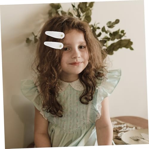 OFFIGAM 12 Stück Teiliges Mädchen Haarspangen aus Stoff mit Blumenmuster Bunte Bequeme Haarklammern Modische Langlebige Haarschmuck accessoires für Alltag und Besondere Anlässe von OFFIGAM