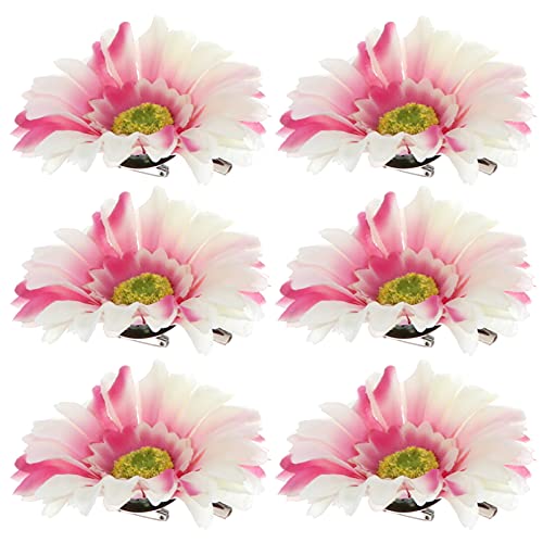 OFFIGAM 12stücke Blumen Haarspange Blumenhaarnadeln Dekorative Kleid up Haar Clip Blumen Haar Clips Für Junge Mädchen Kostüme Festivalaktivitäten von OFFIGAM